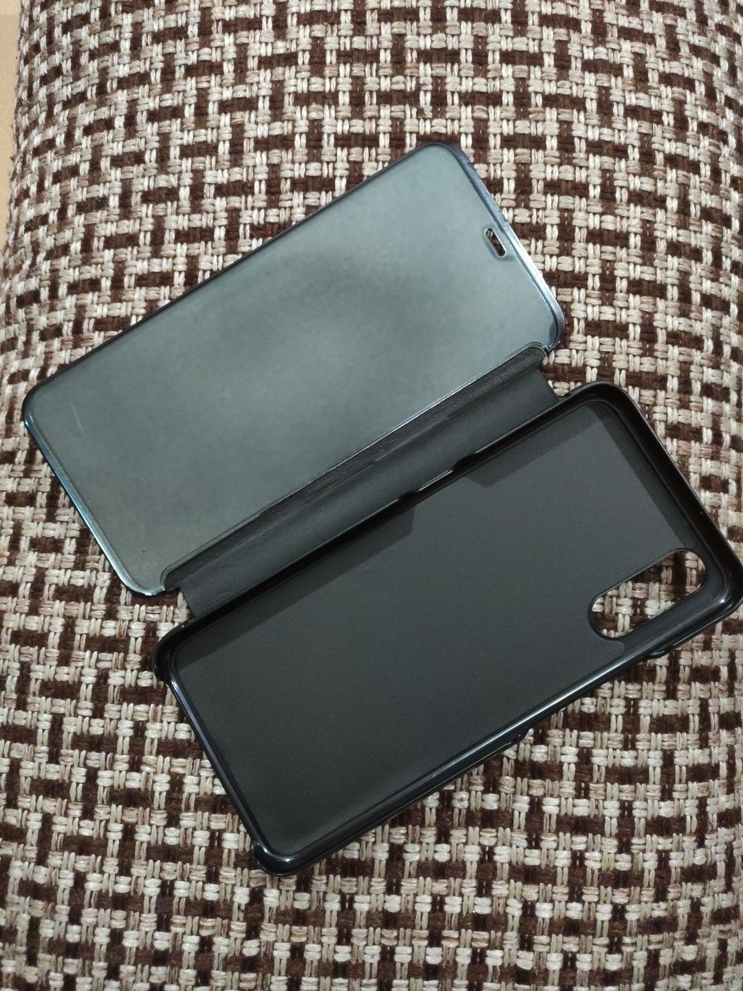 Vivo S1 PC Clear View Standing Flip Cover