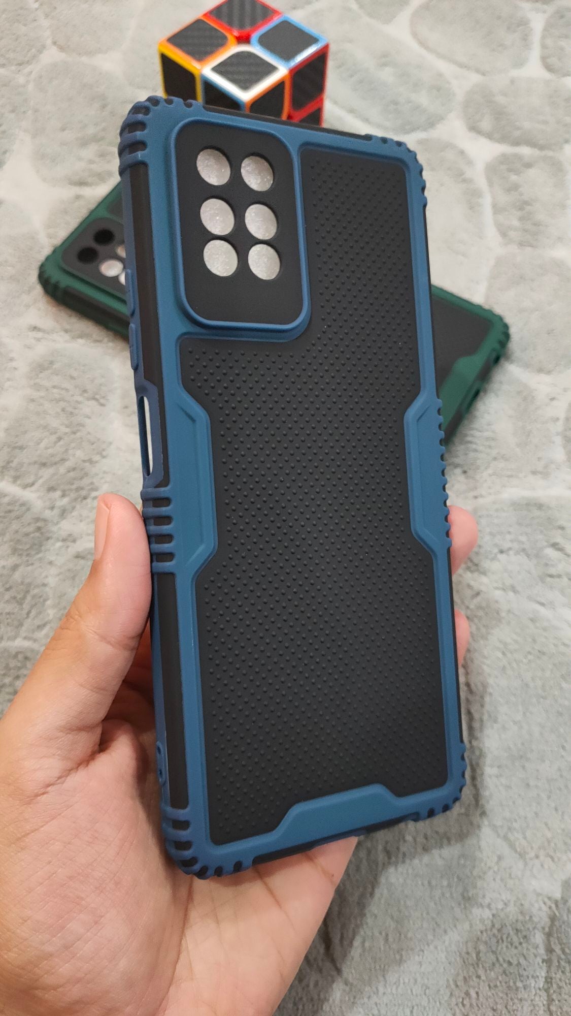 Infinix Note 10 Pro Shockproof Anti Skid Back Case