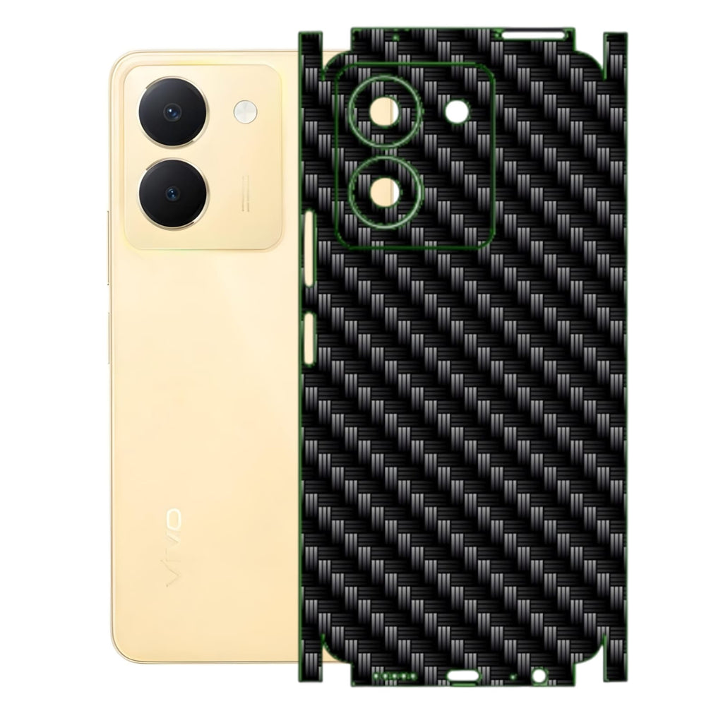 Vivo Y36 Carbon Fiber Texture Full Body Skin Wrap