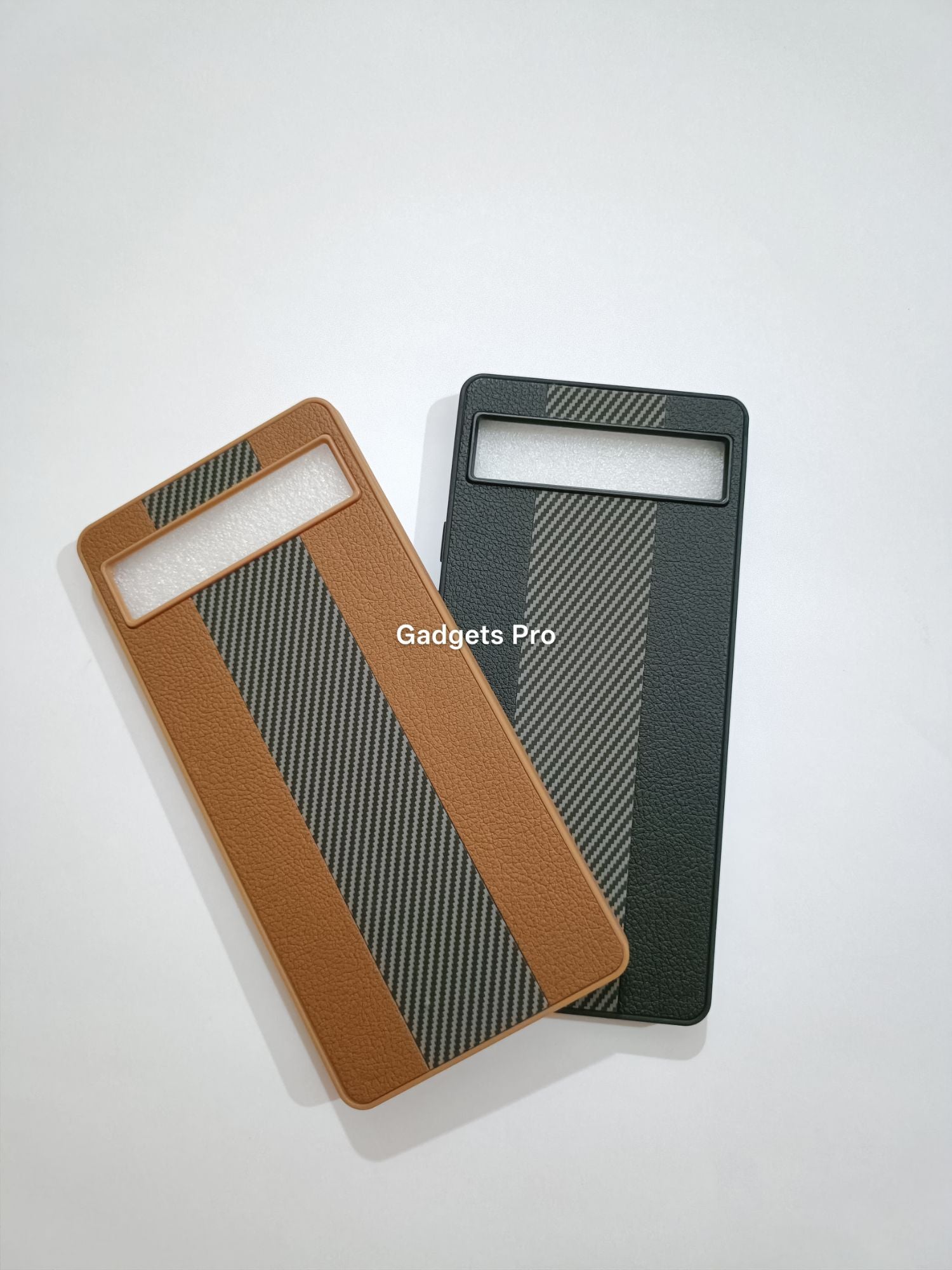 Google Pixel 7A PU Carbon Fiber Design Back Cover