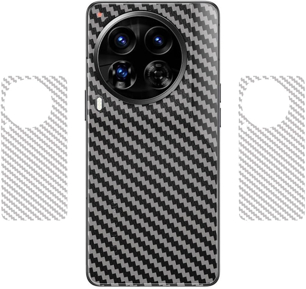 Carbon Fiber Back Sheet with Edges for All Models