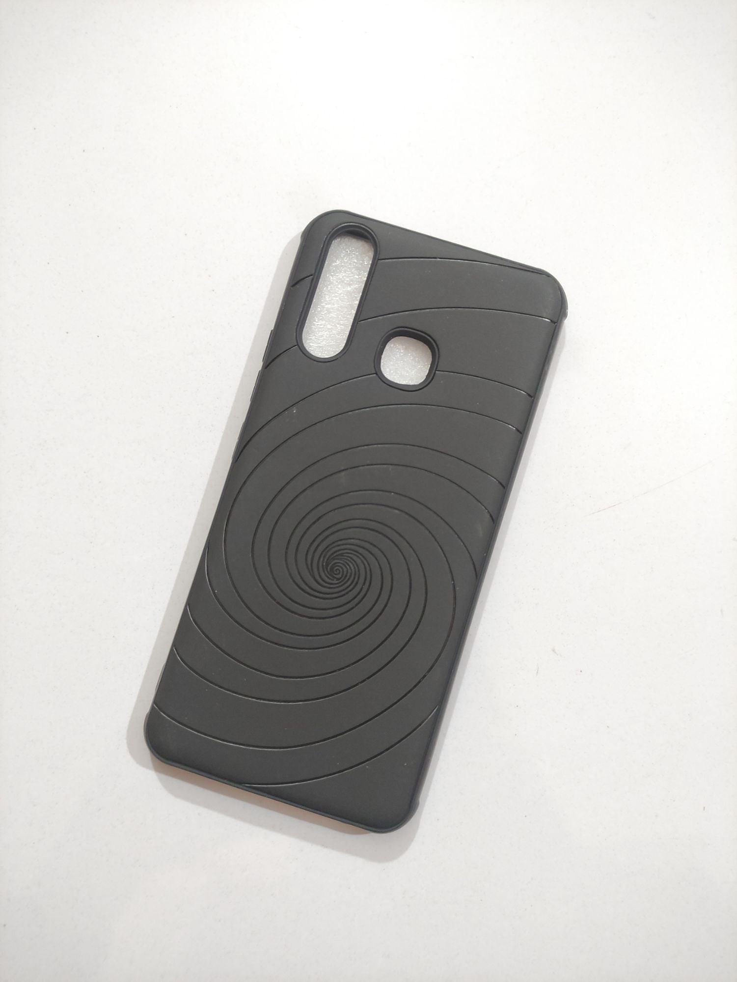 Vivo Y19 Soft Silicone Tecture Design Back Cover