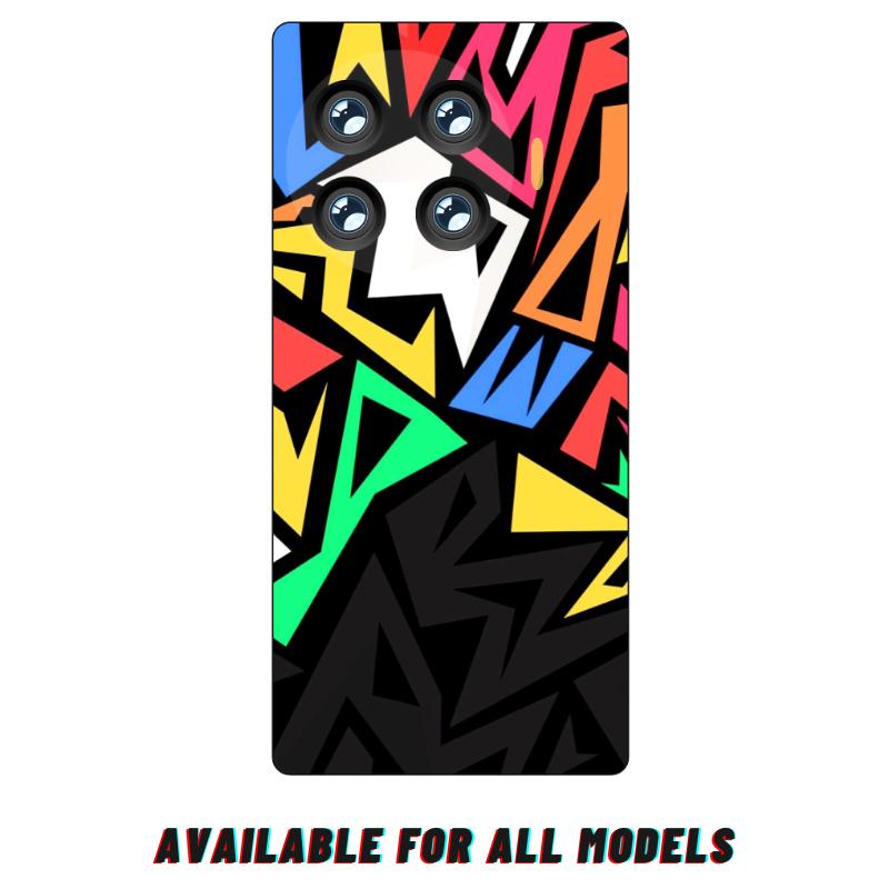 Tecno Spark 20 Pro Plus Abstract Art 3D Emboss Full Skin Wrap