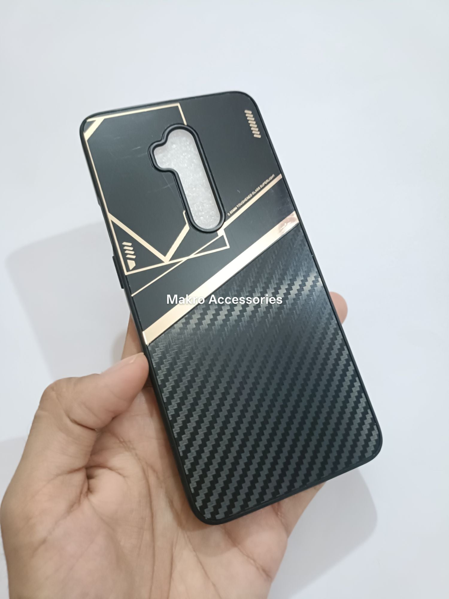 OnePlus 7Pro Premium Quality Carbon Fiber Prism Pulse back cover