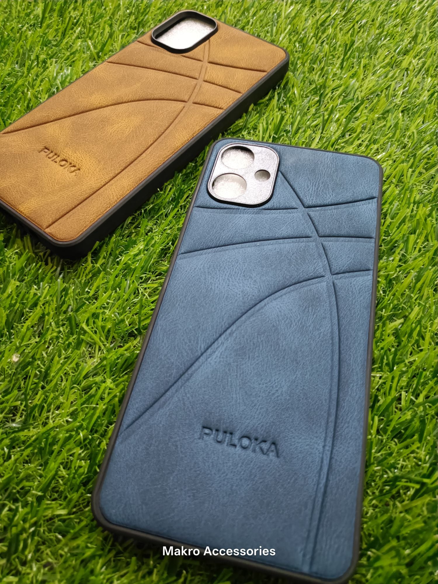 Samsung Galaxy A06 Soft Silicone Leather Puloka Design Back Cover