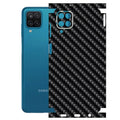 Samsung A12 Carbon Fiber Texture Full Body Skin Wrap