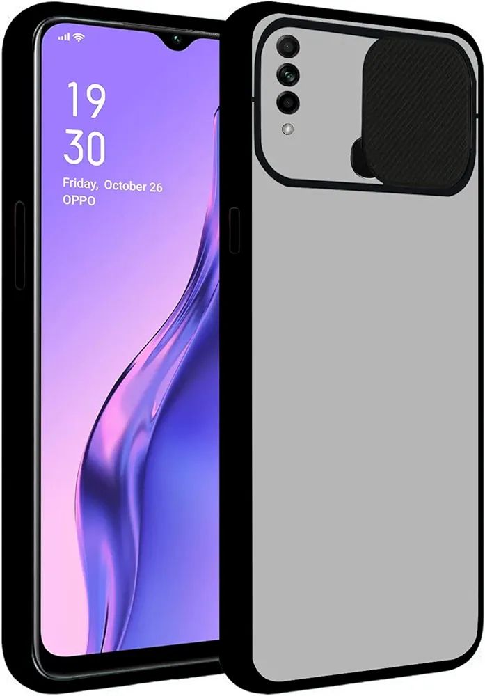 Oppo A31 Matt Translucent Camera Slider Back Cover