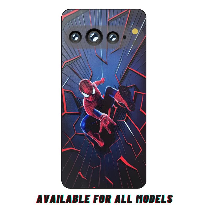 Google Pixel 9 Pro 3D Emboss Super Heroes Back Skin Wrap
