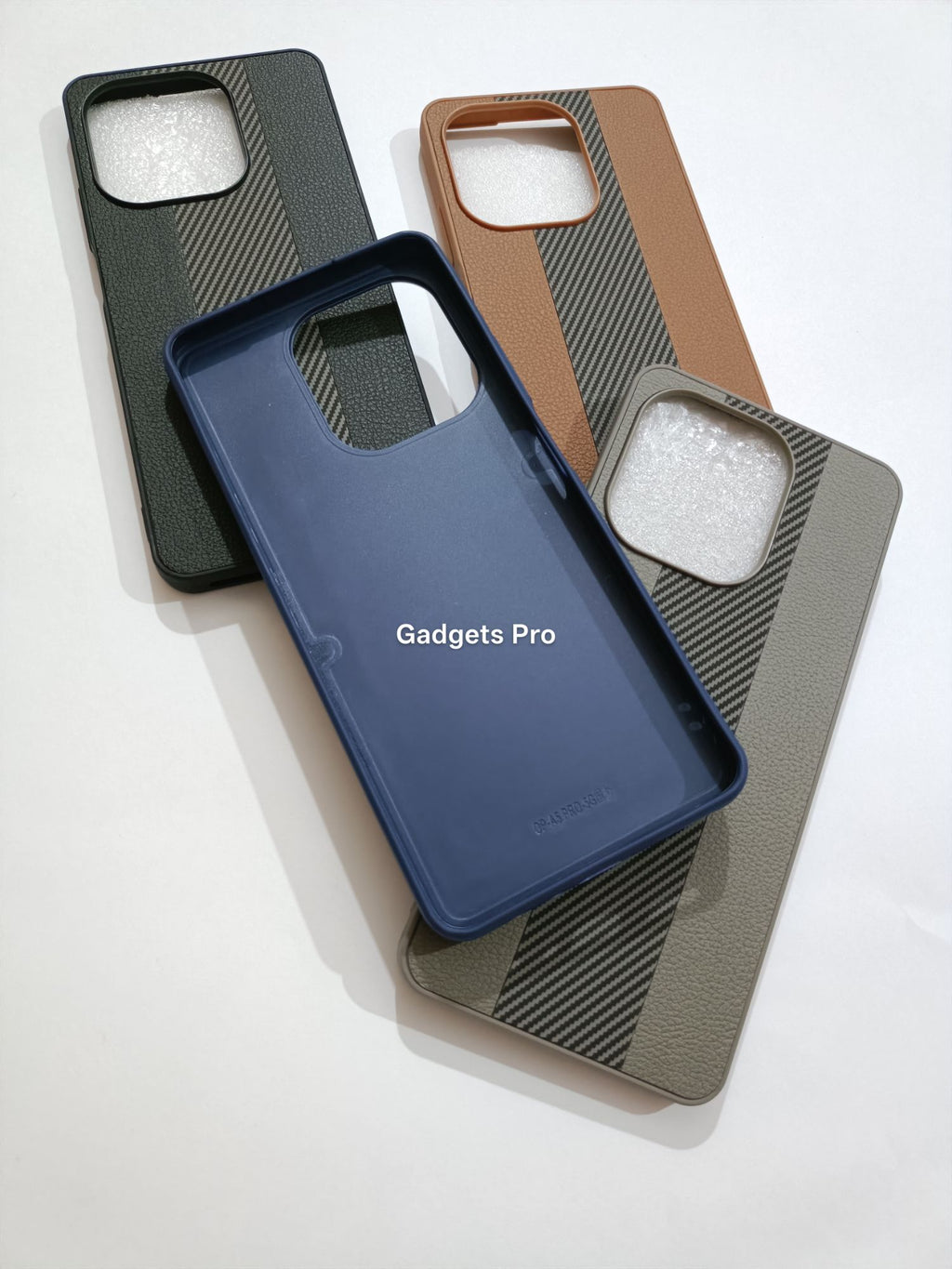 Oppo A5 Pro 5G PU Carbon Fiber Design Back Cover