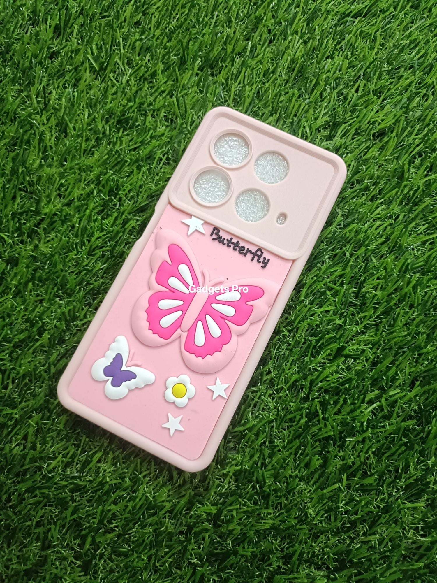 Infinix Note 40 4G Fancy Soft Silicone Camera Protection Back Cover