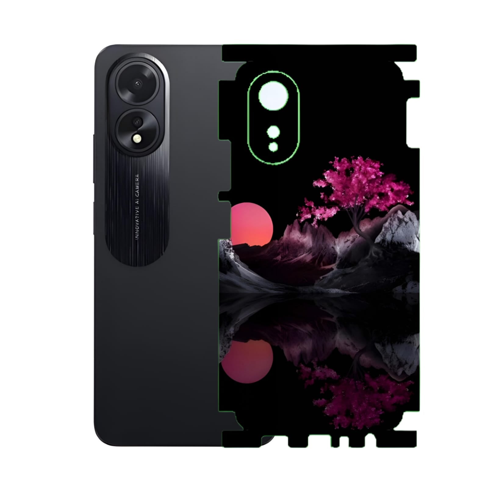 Oppo A38 Print Back Full Body Skin Wrap
