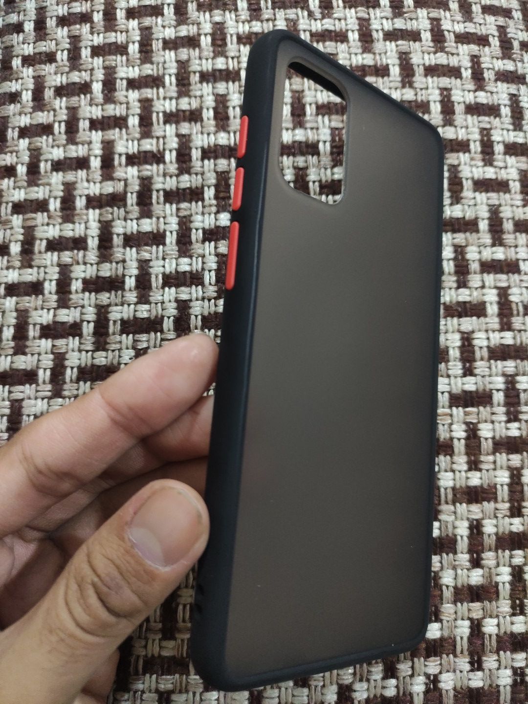 Samsung Galaxy S20 Plus Matt Translucent Colour Buttons Back cover