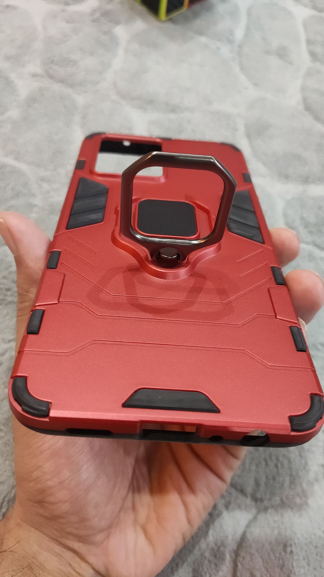 Oppo F21 Pro 4G/Reno 7 4G Shockproof Hybrid Magnetic Ring Holder Back Case