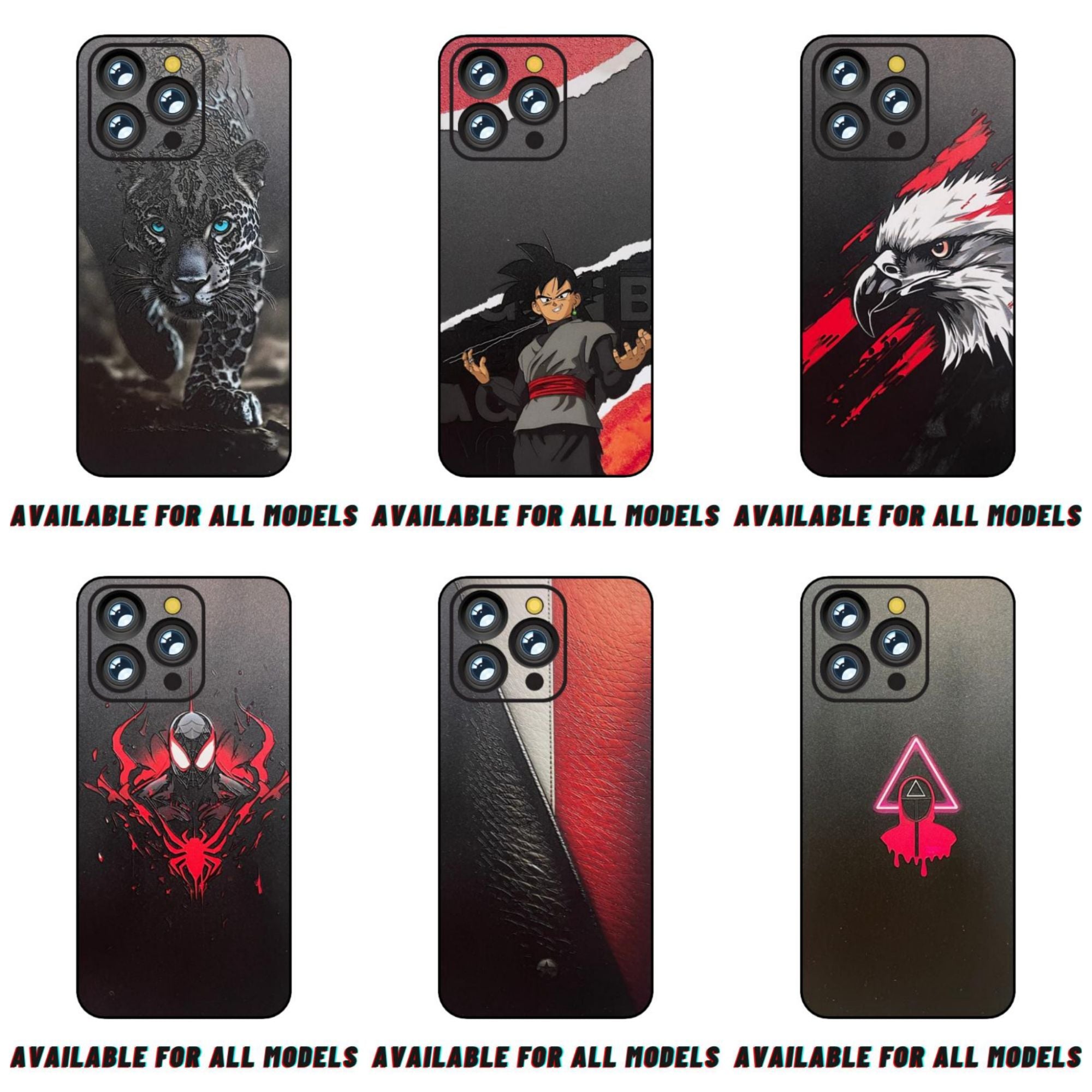 Newest Designs 3D Full Body Skin Wrap for All Models