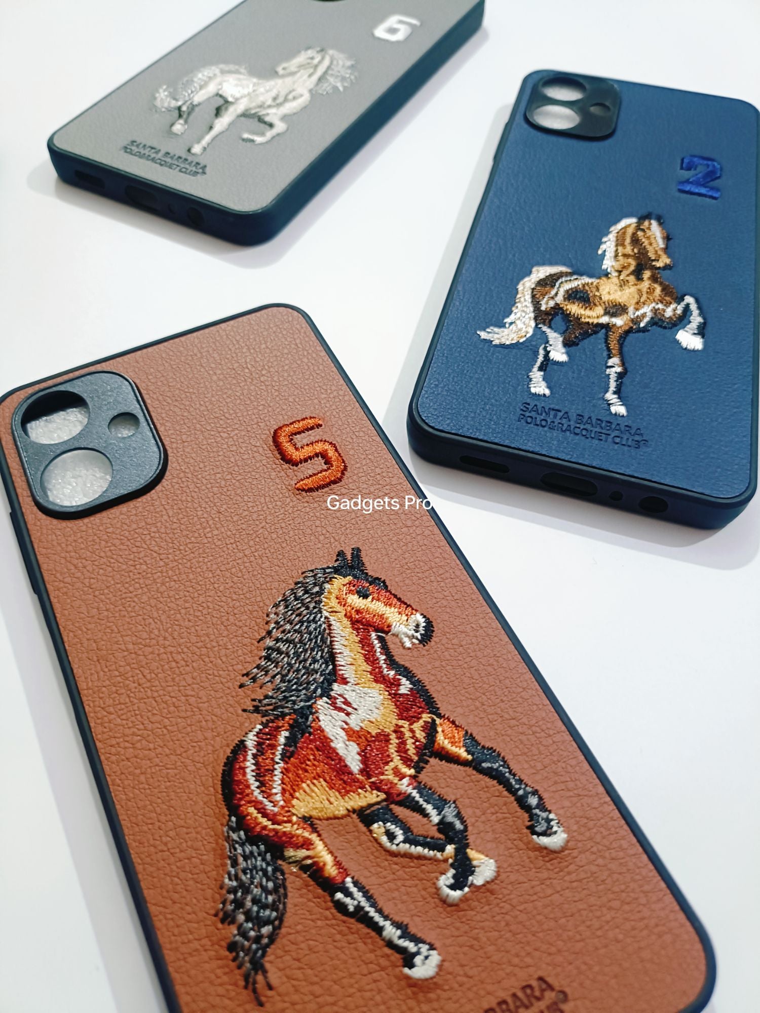 Samsung Galaxy A06 Premium Quality Embroidery Polo Design Back cover