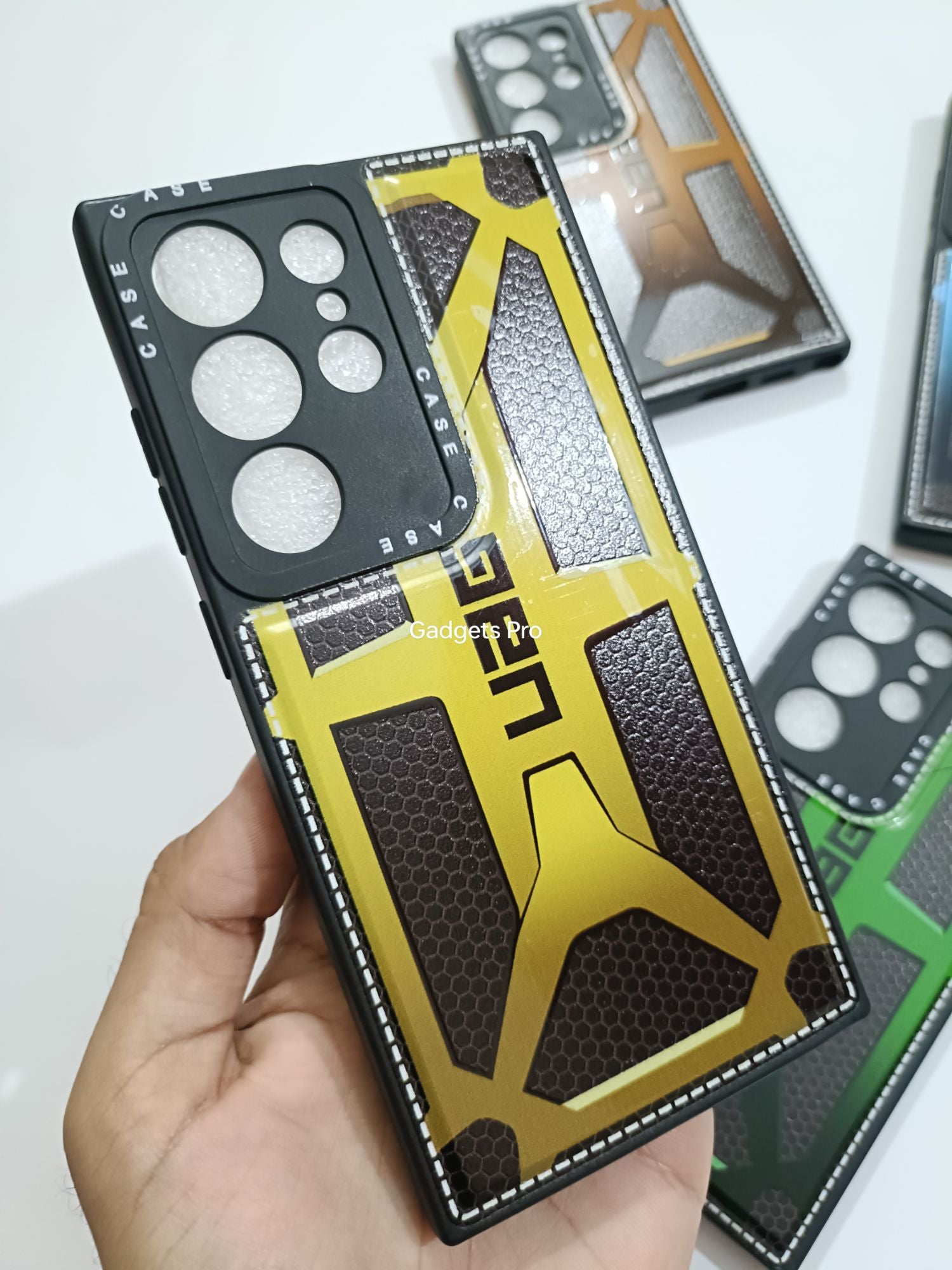 Samsung Galaxy S24 Ultra Soft Silicone Camera Protection UAG Printed Back cover