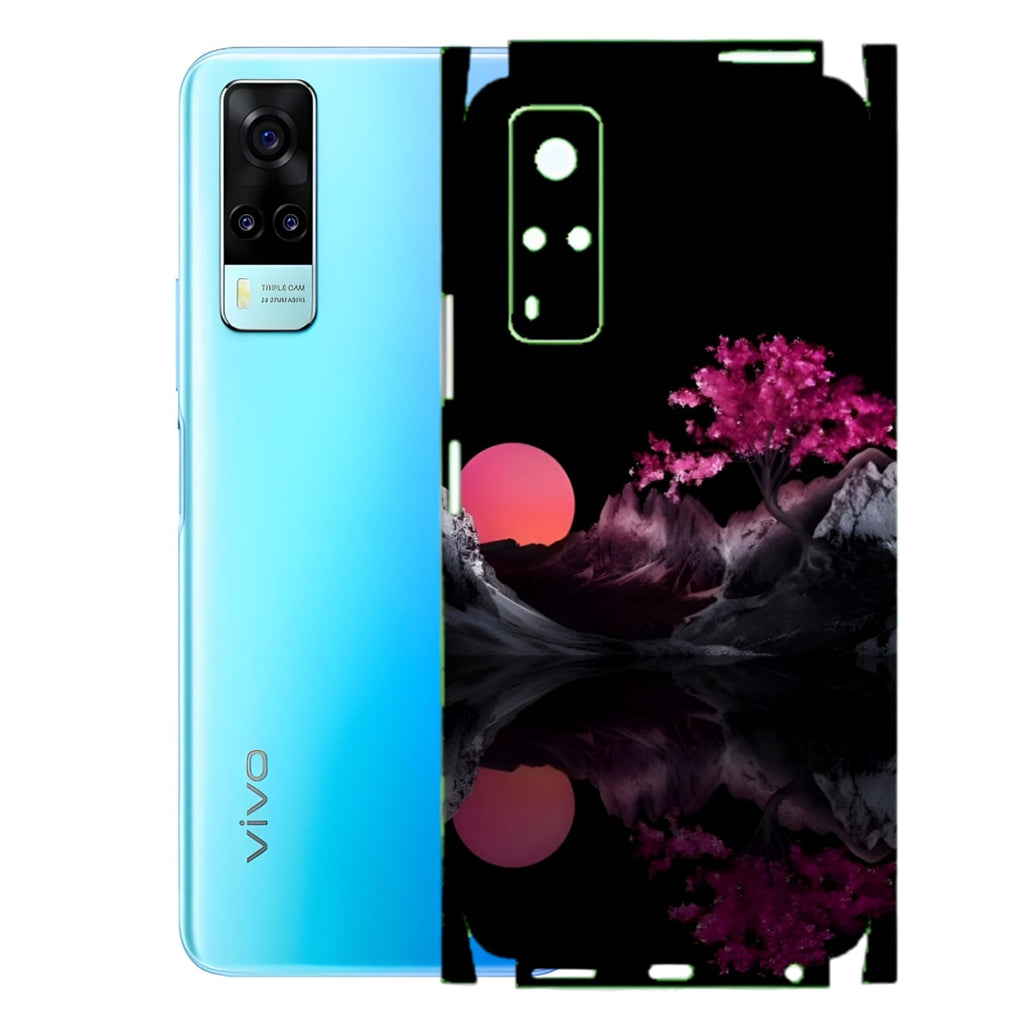 Vivo Y51A Print Back Full Body Skin Wrap