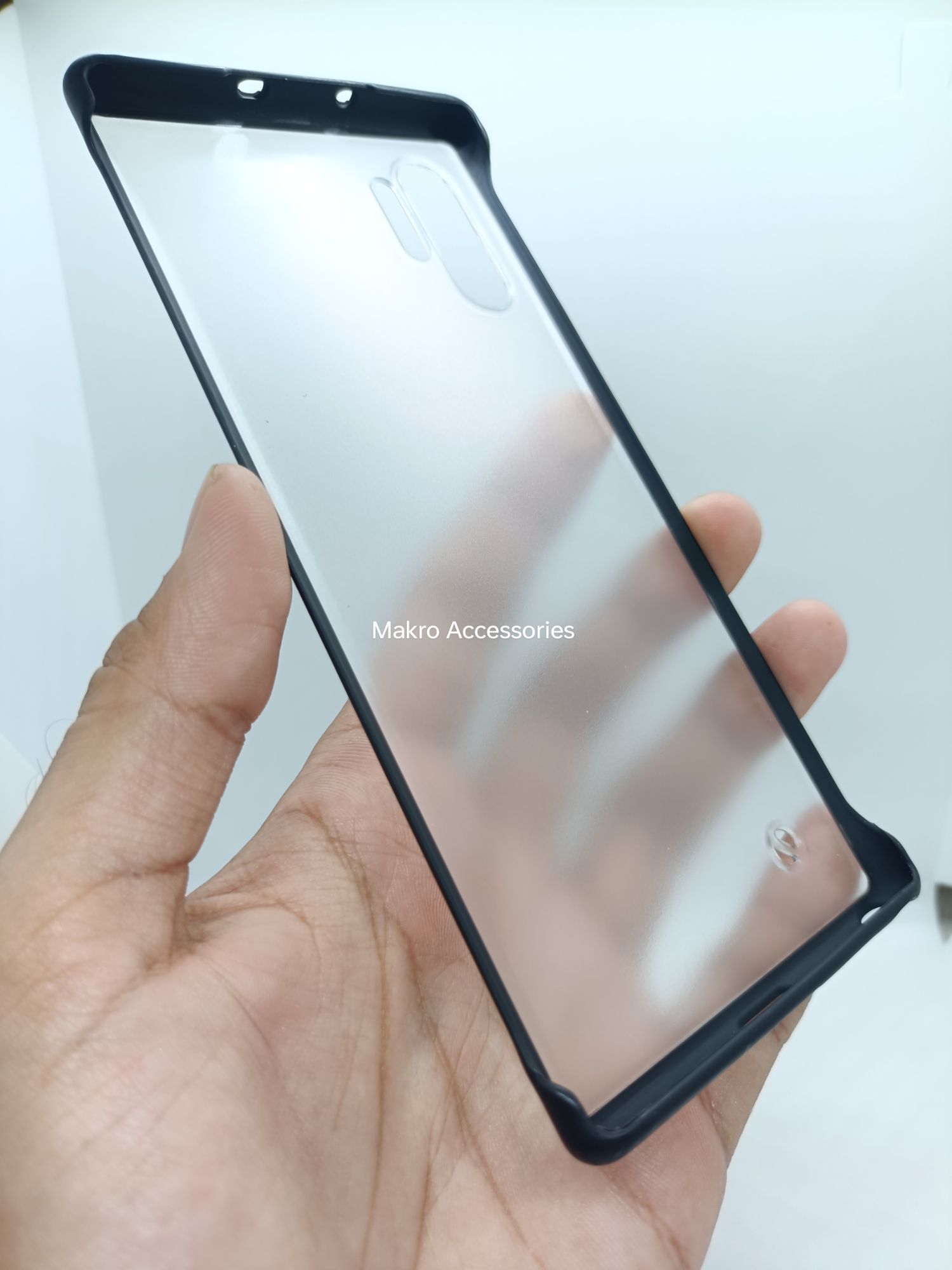 Samsung Galaxy Note 10 Plus PC Matt Transculent Frameless Back cover