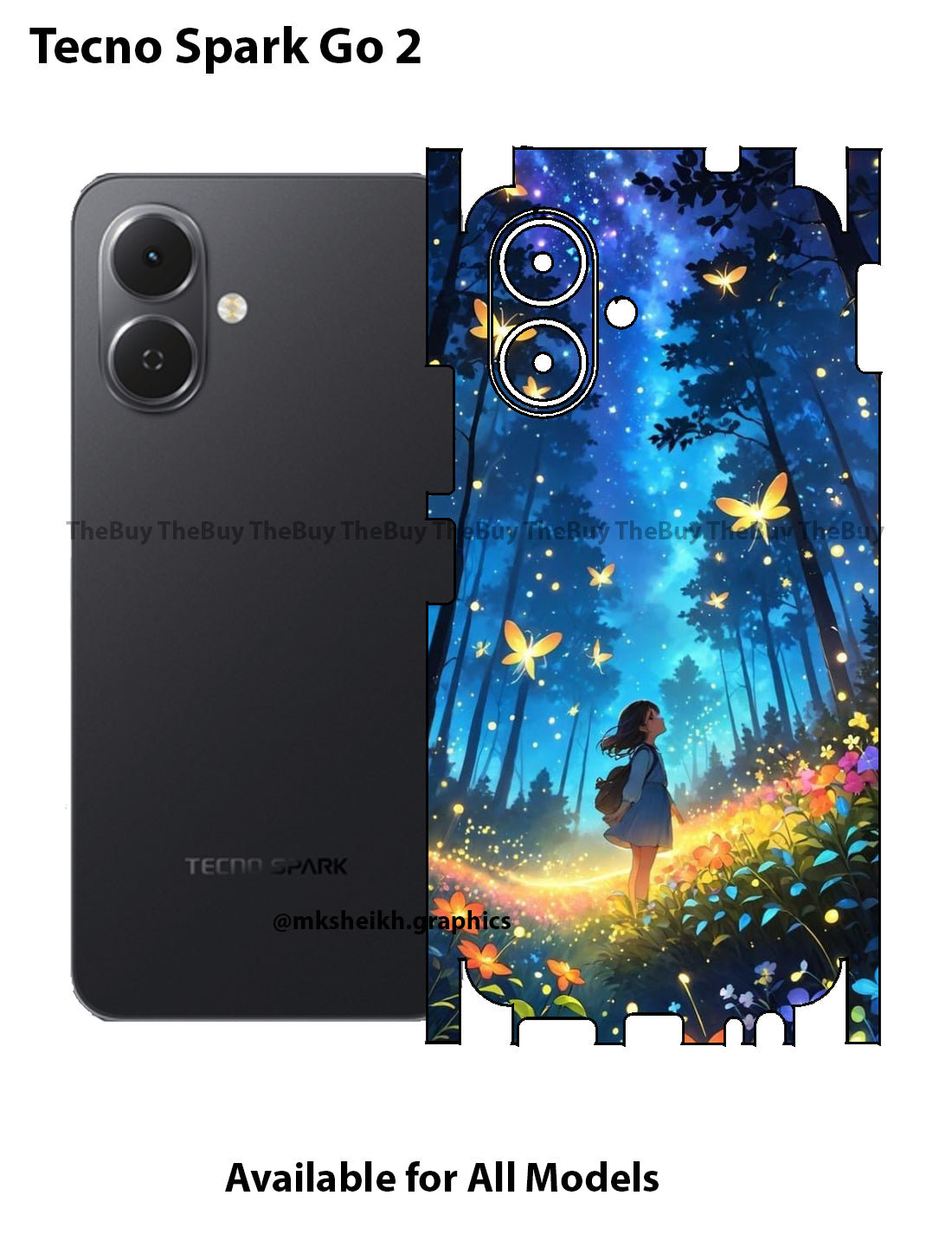 Tecno Spark Go 2 Full Body Skin Wrap