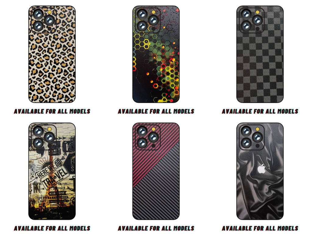 ALL MODELS 3D Skin Full Wrap in Multiple Designs