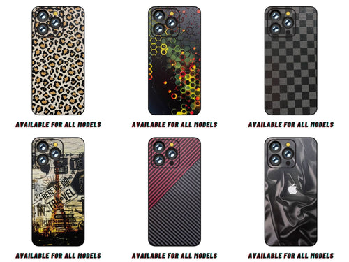 ALL MODELS 3D Skin Full Wrap in Multiple Designs
