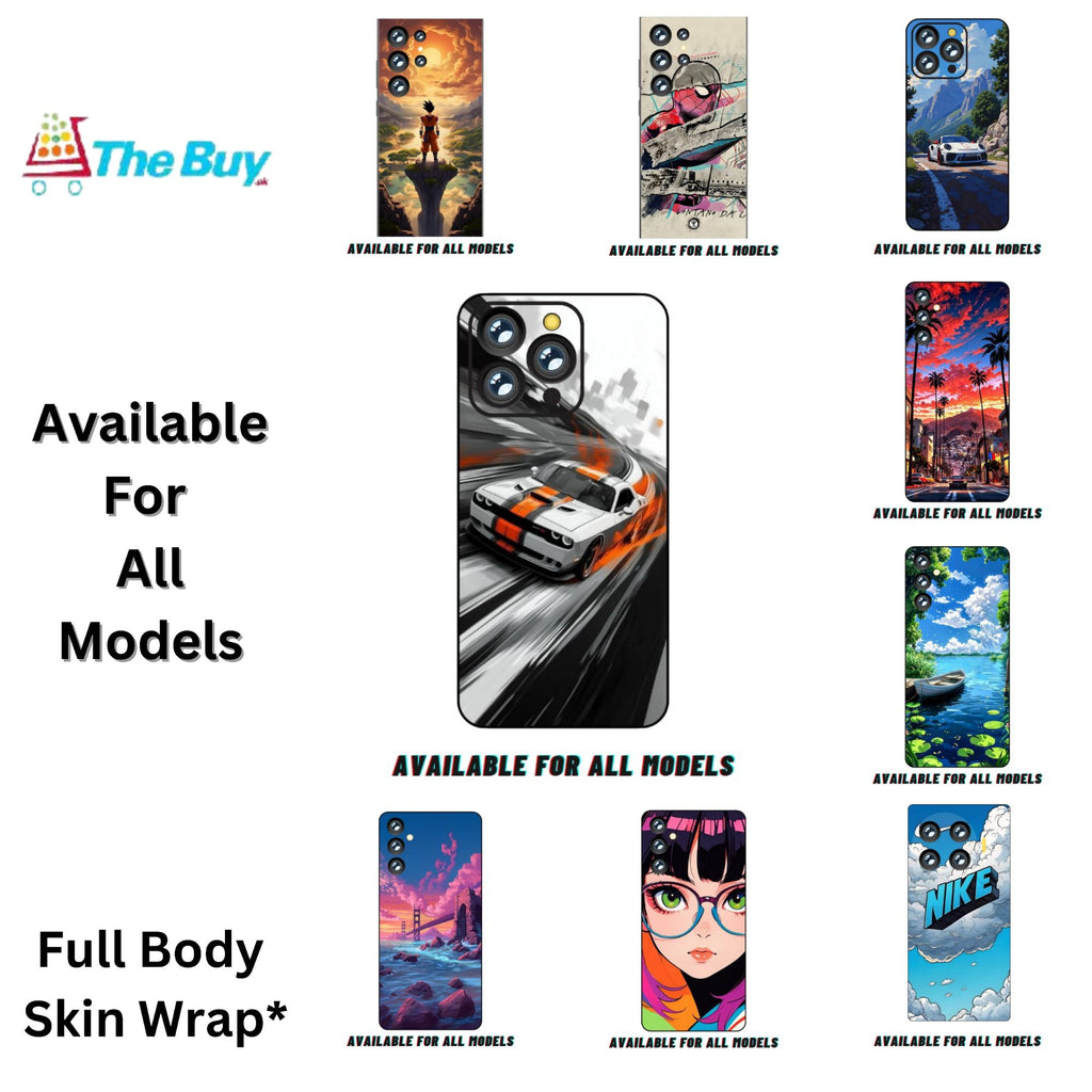 Available for All Mobiles Print Back Full Body Skin Multiple Designs