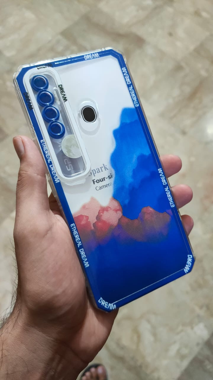 Tecno 7 Pro Premium Quality Print Back Shockproof Back Cover