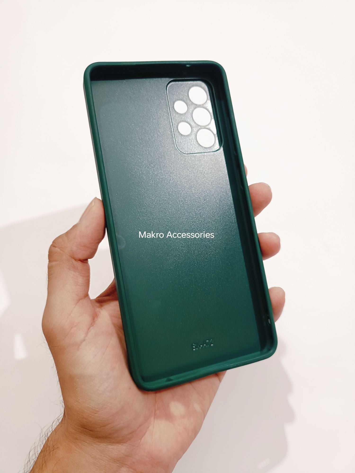 Samsung Galaxy A72 4G PC CD Pattern Reflective Soft Edges Back cover