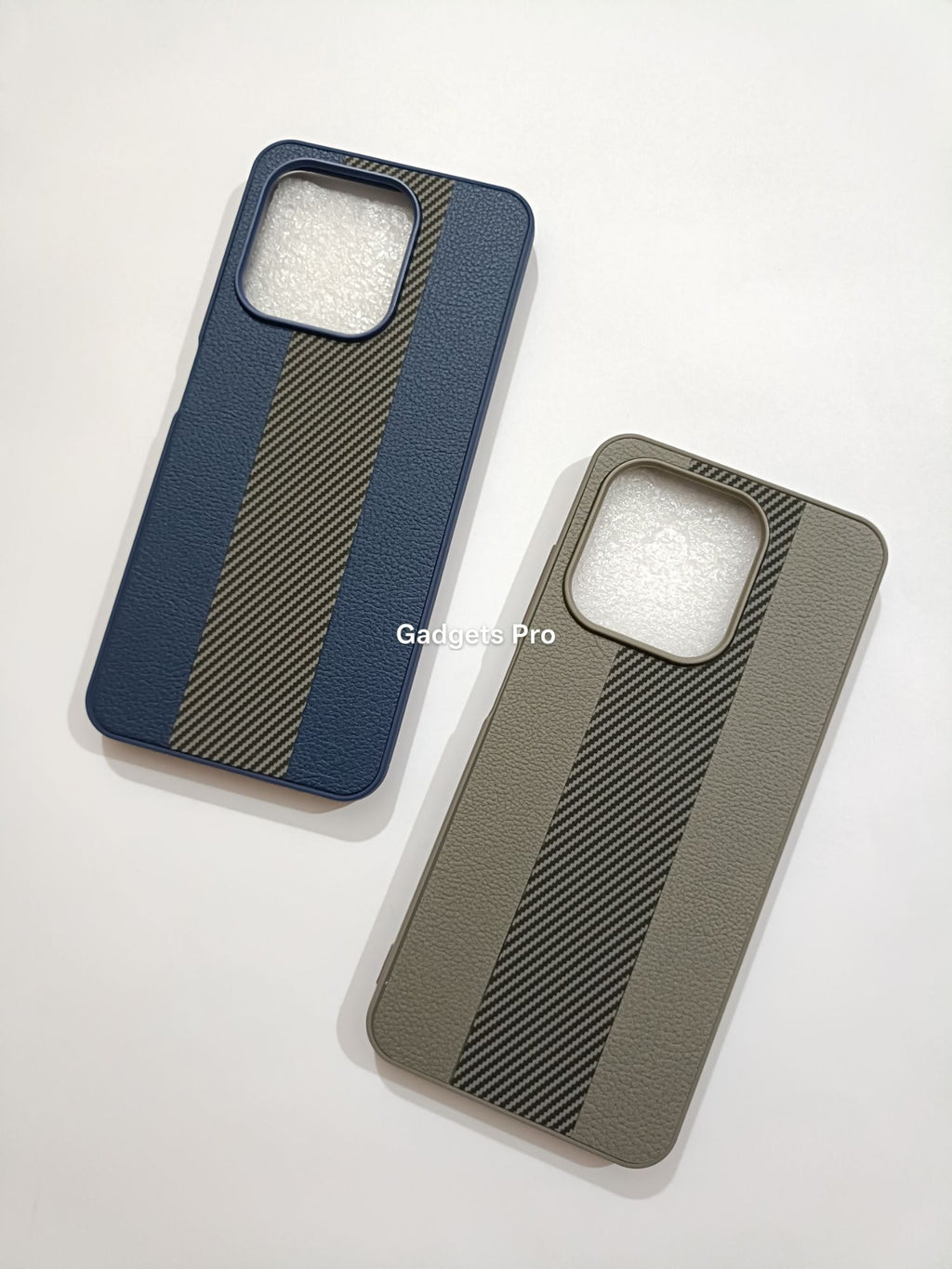 Itel A50 PU Carbon Fiber Design Back Cover