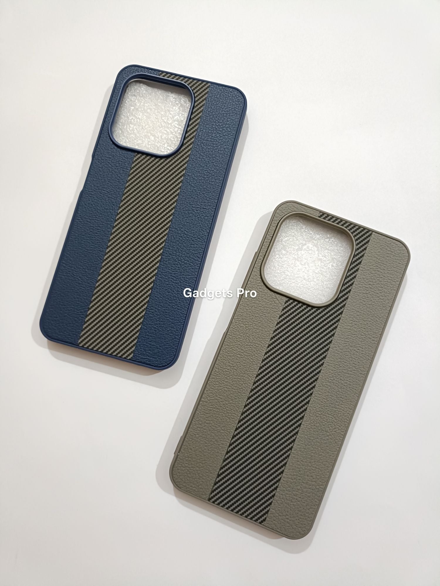 Itel A50 PU Carbon Fiber Design Back Cover