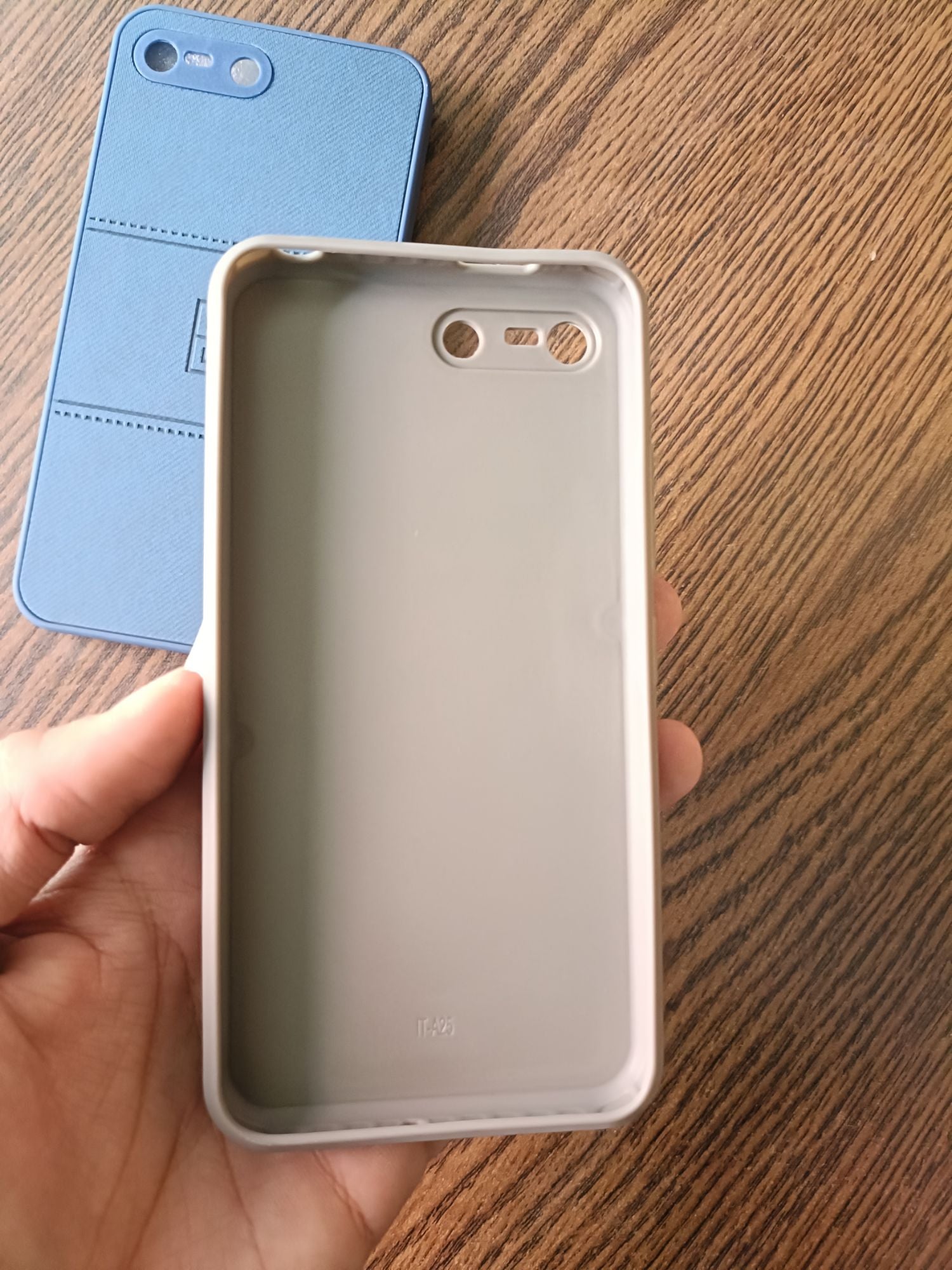 Itel A25 PU Leather Design Camera Protection Back Cover