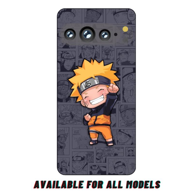 Pixel 9 Pro Skin Wrap 3D Emboss Anime Characters