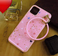 iPhone 11 Series,11,11 Pro Max Fancy Glitter Cover with Ring