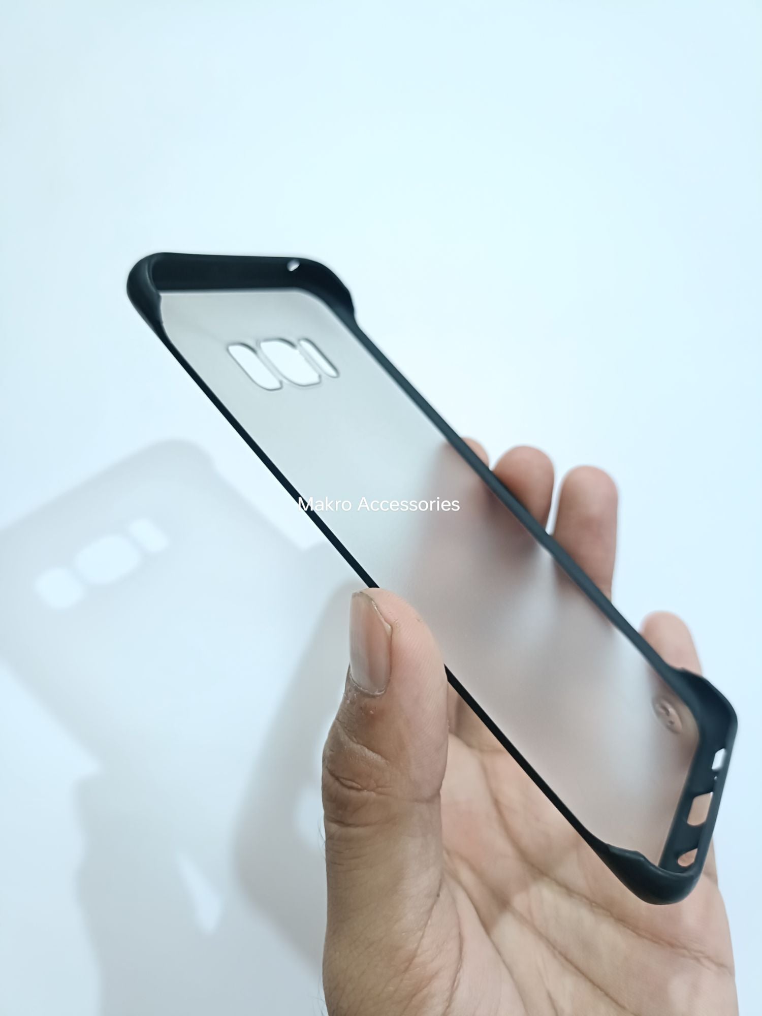 Samsung Galaxy S8 Matt Transculent Frameless Back cover