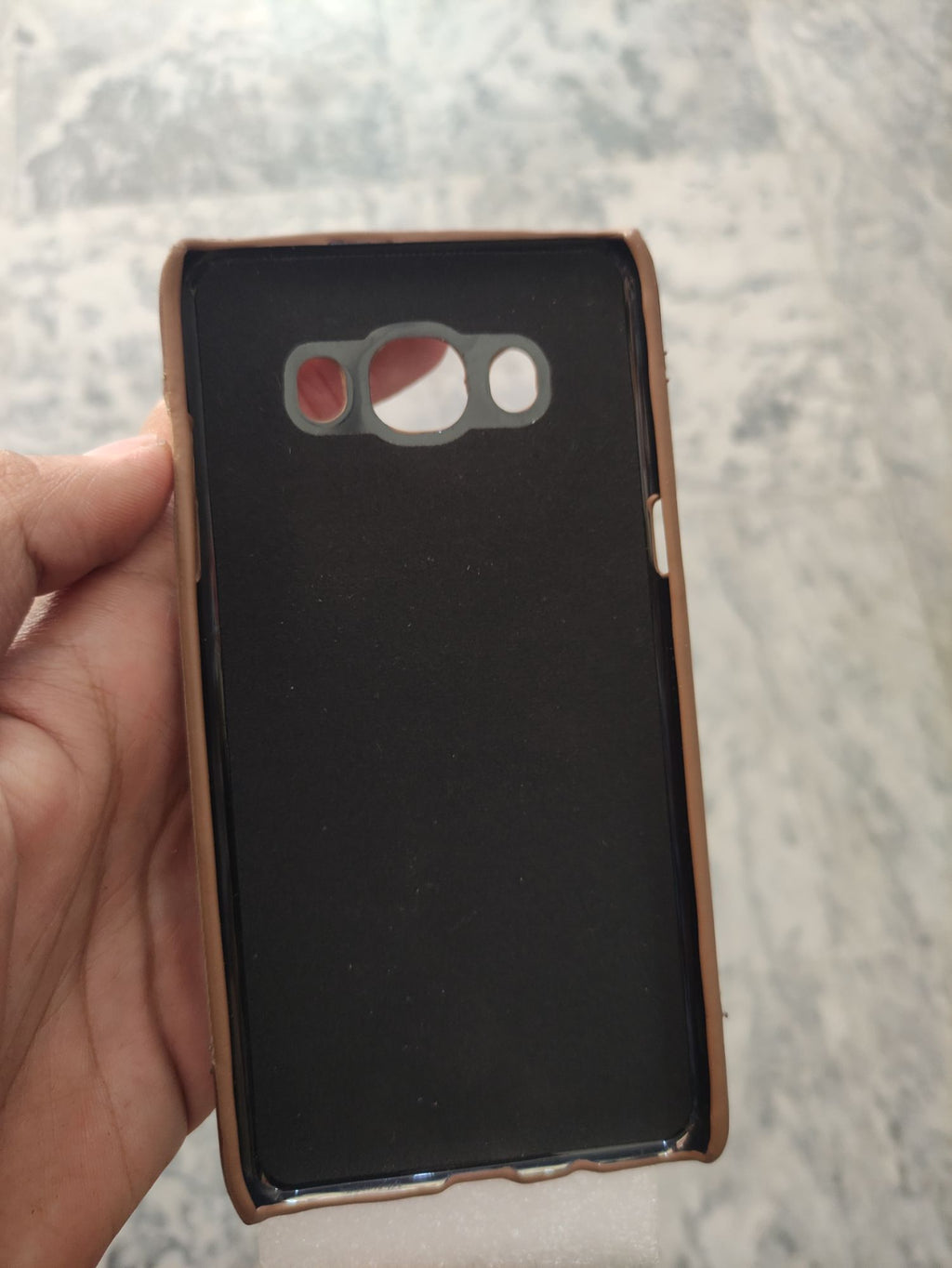 Samsung Galaxy J7 2016 Original Leather Soft Back cover