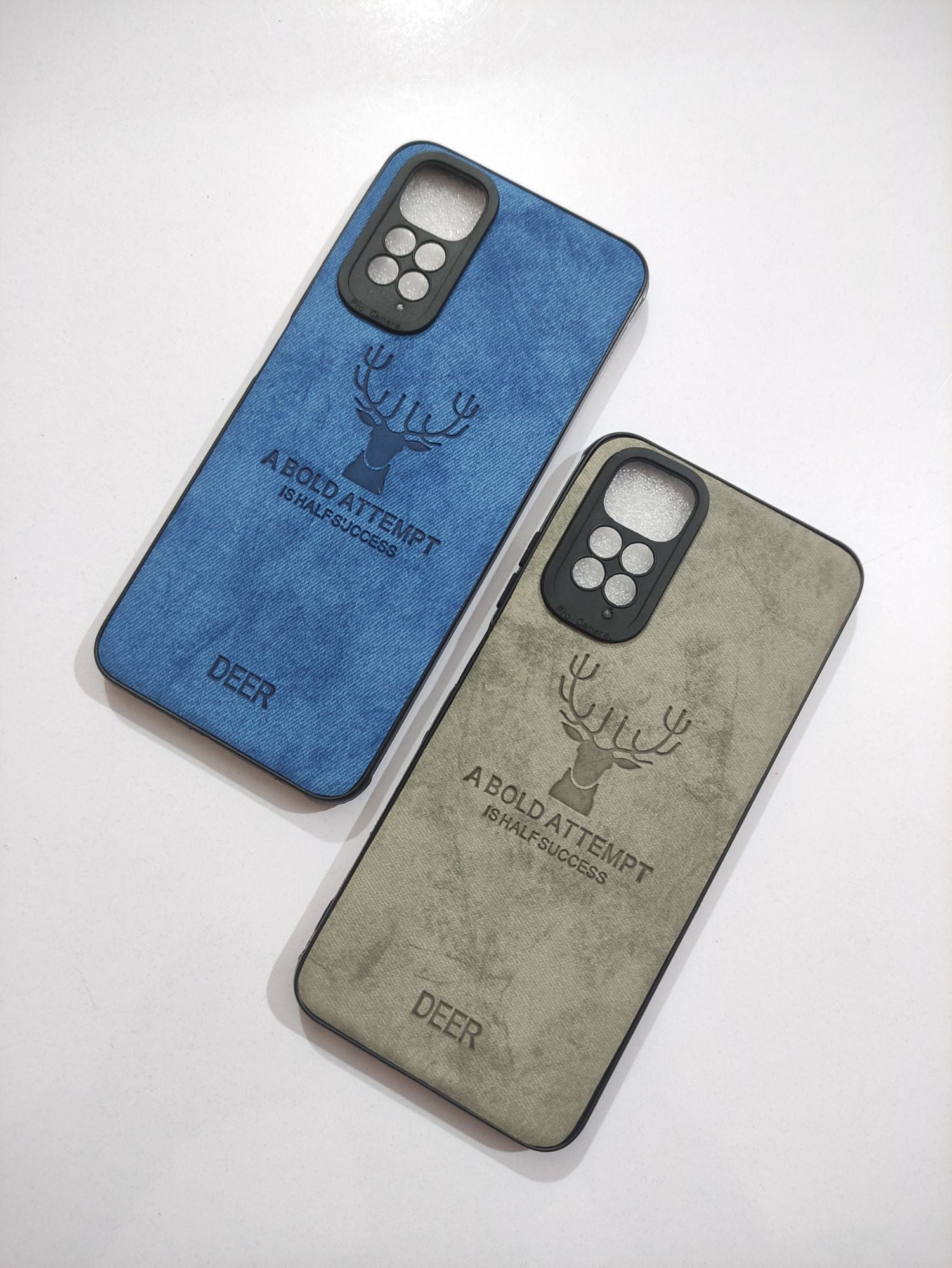 Redmi Note 11 Soft Silicone Deer Fabric Back Cover