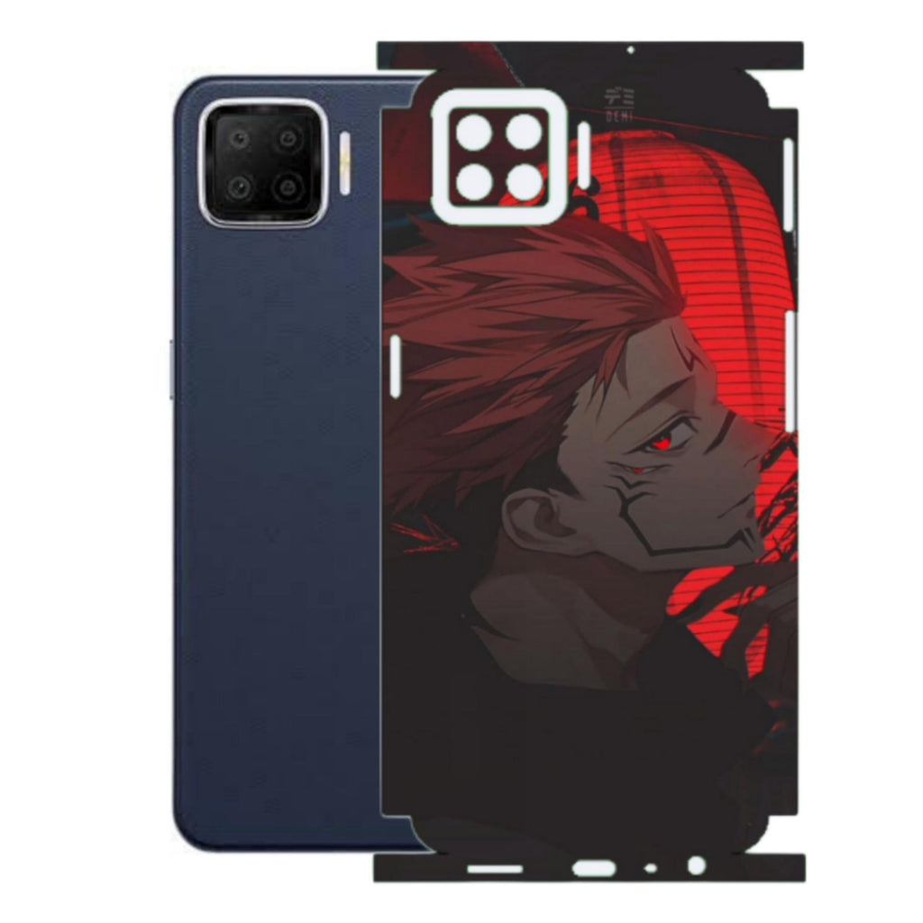 Oppo F17 Full Body Print Back Skin Wrap
