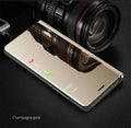 Samsung Galaxy C8 Clear View Standing Flip cover