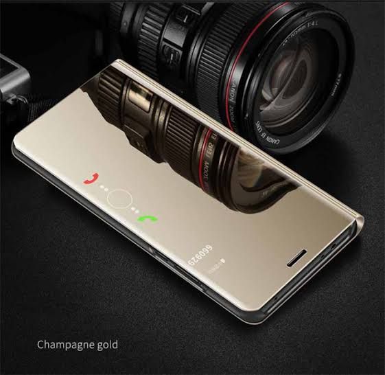 Samsung Galaxy C8 Clear View Standing Flip cover