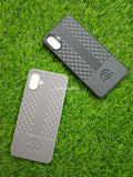 Samsung Galaxy A06 Soft Silicone PU Leather Design Polo Back Cover