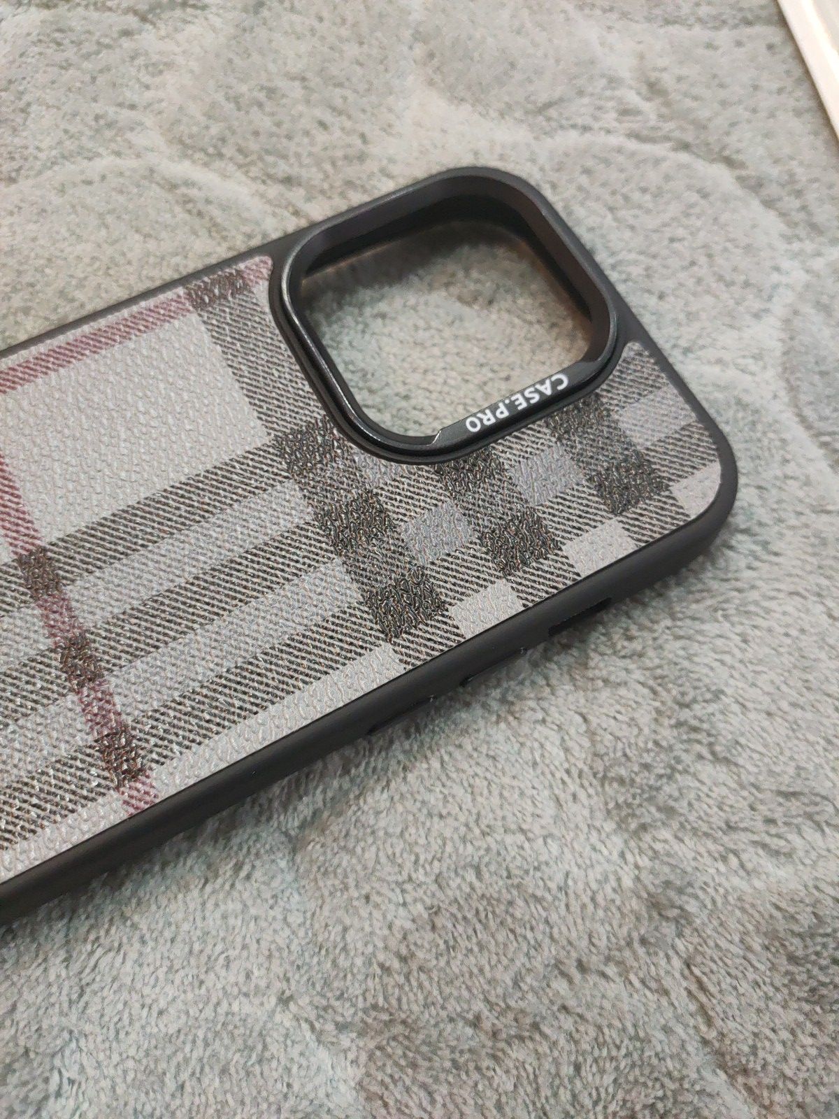 CASEPRO iPhone 14 Pro PU Dual Tone Leather Back Case