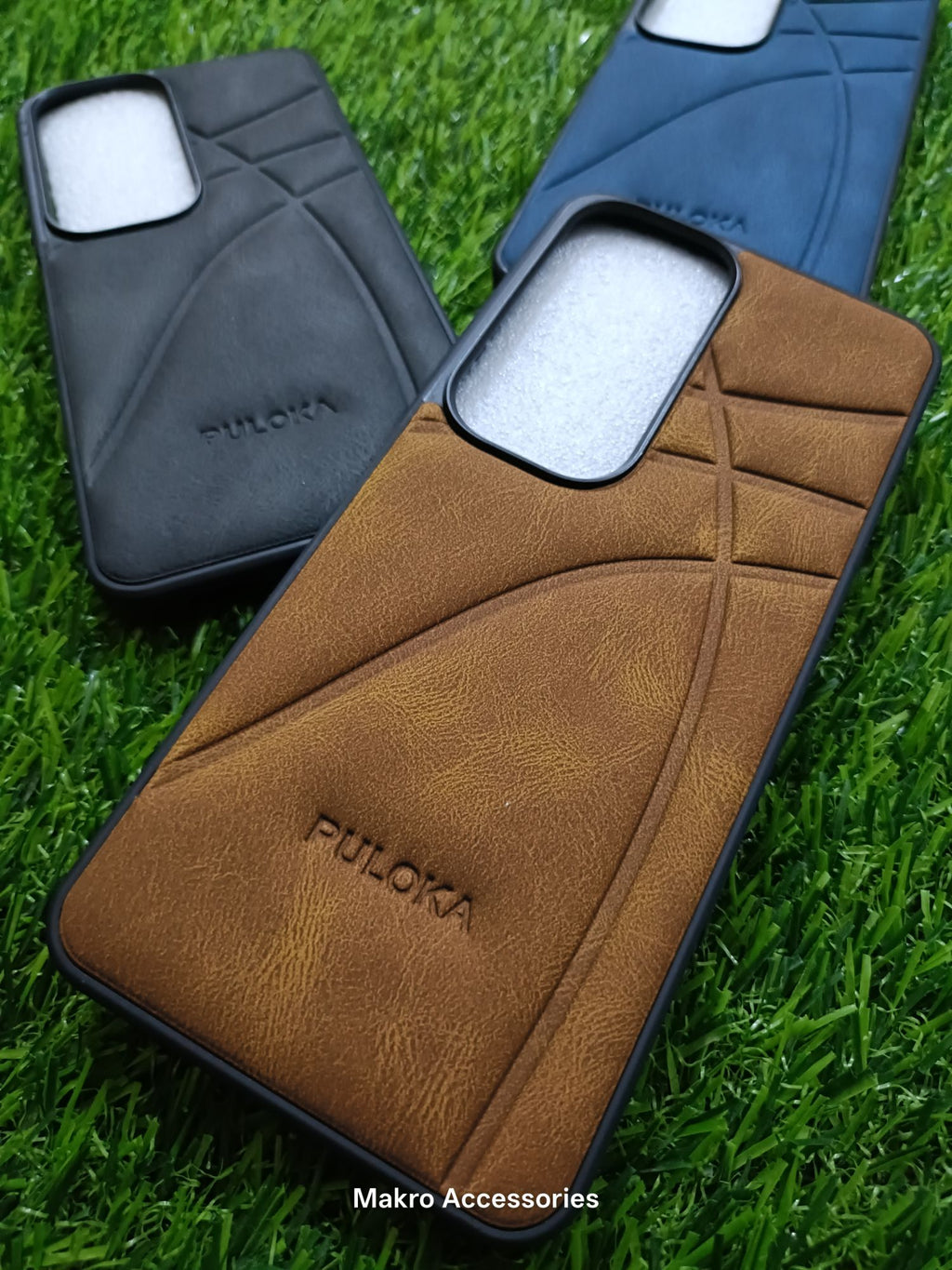 Vivo Y19S Soft Silicone Leather Puloka Design Back Cover