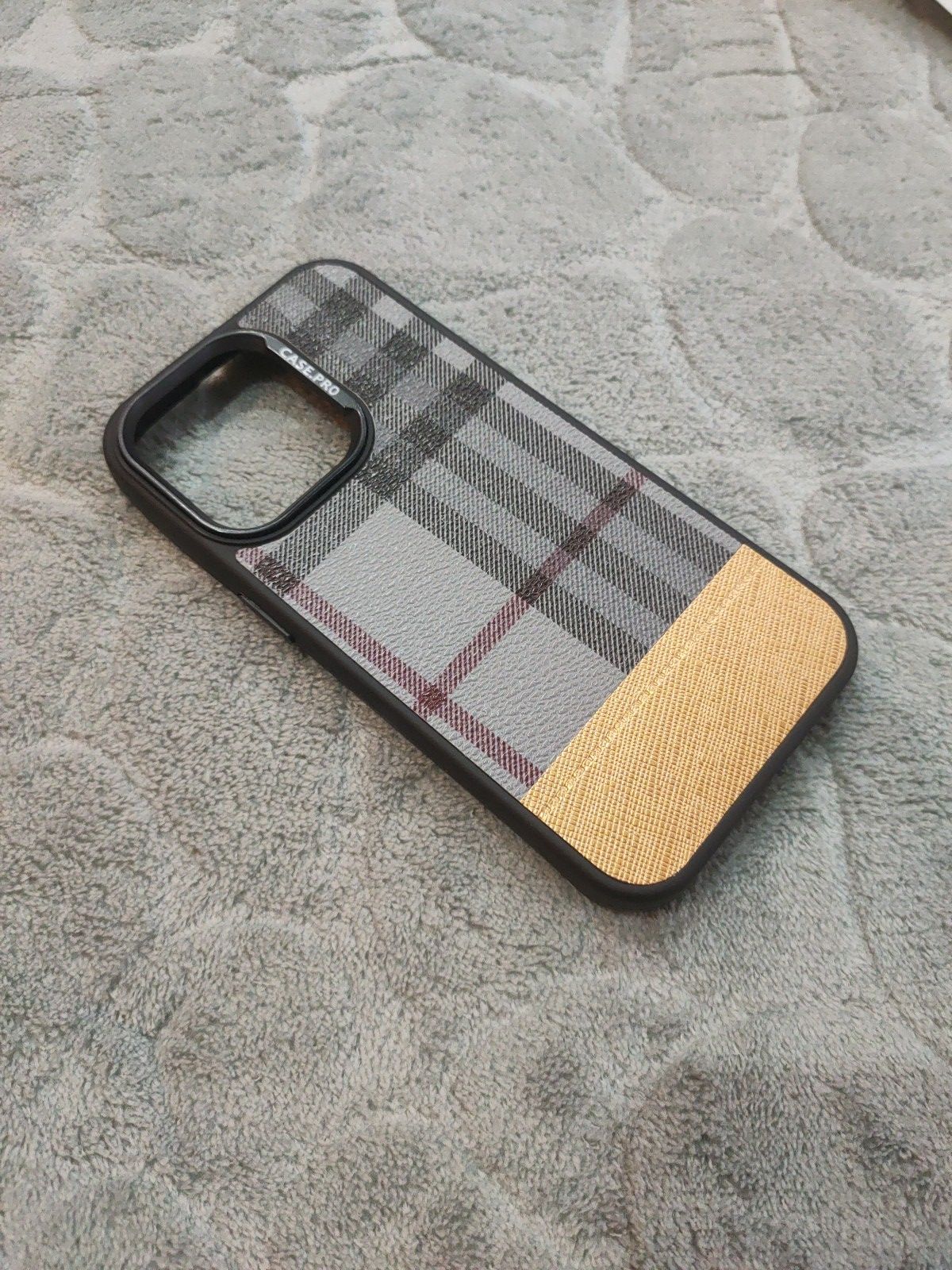CASEPRO iPhone 14 Pro PU Dual Tone Leather Back Case