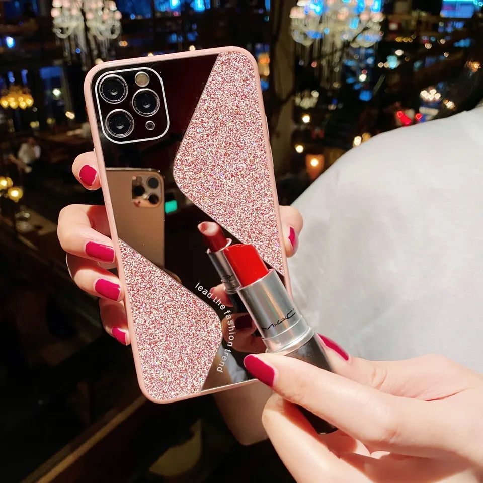 iPhone 12 Pro Max Fancy Glitter Mirror back cover