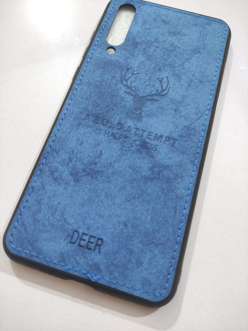 Huawei P20 Plus Soft Silicone Deer Fabric Cloth Back Cover