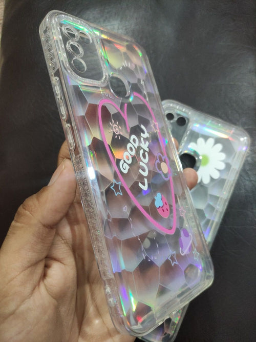 Infinix Hot 11 Play Fancy  Soft TPU Transparent Random Design Back Cover