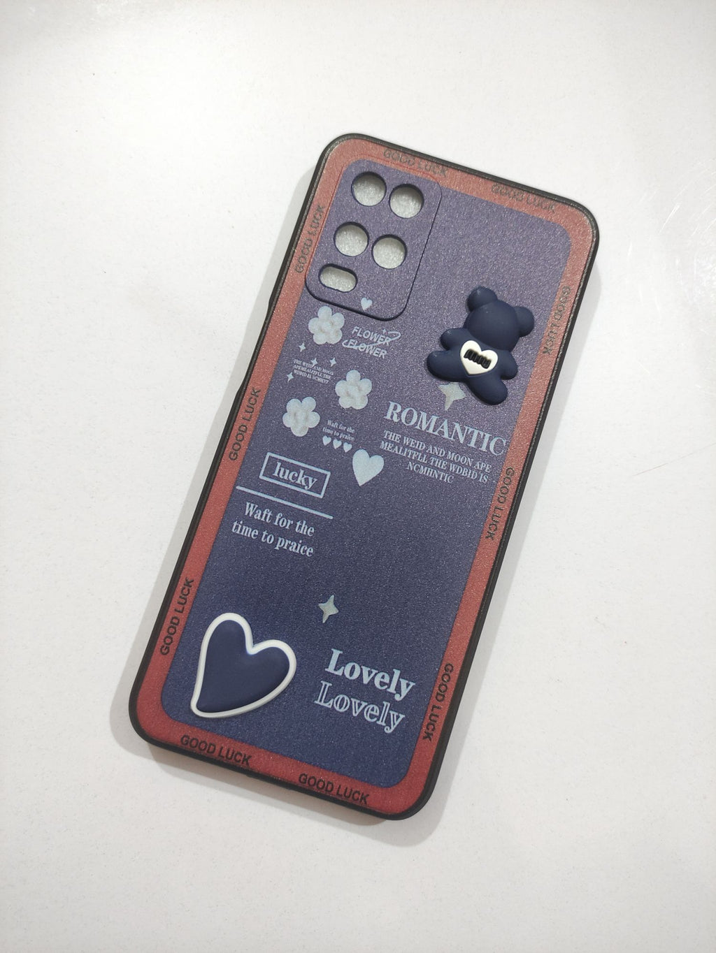 Oppo A54 4G Fancy Soft 3D Pop Back Cover