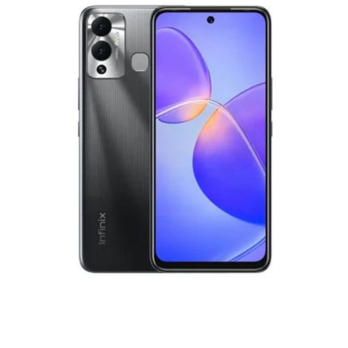 Infinix Hot 12 Play Carbon Fiber Pattern Transparent Back Protective Sheet