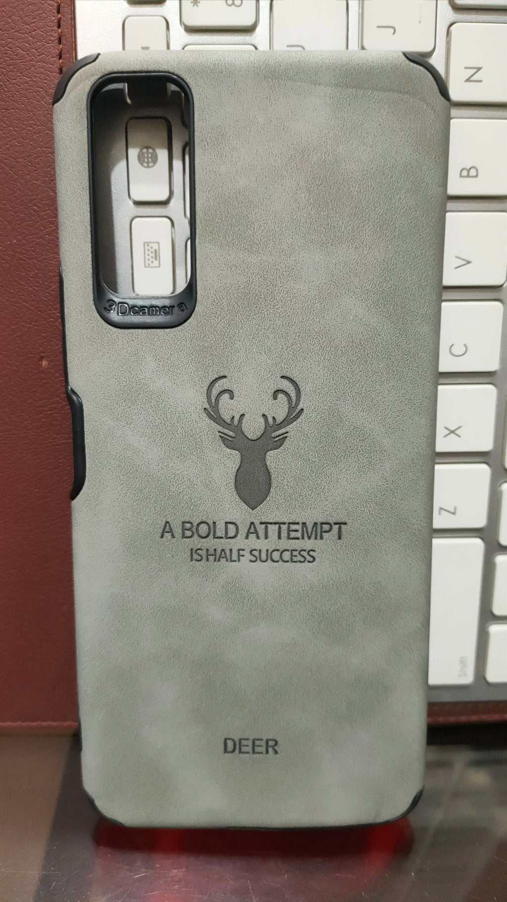 Vivo_Y20 Shockproof Premium Quality Fabric Back Case