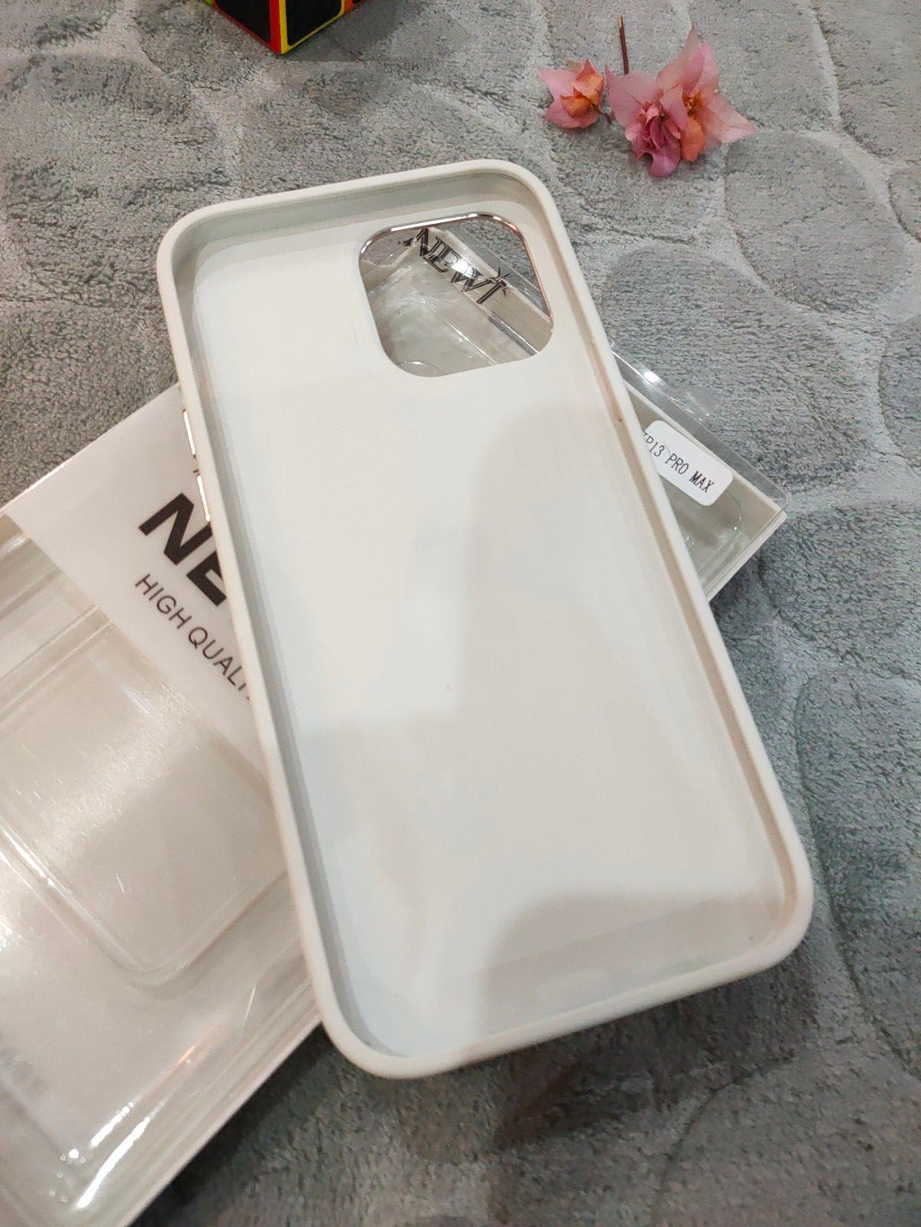 iPhone 13 Pro Max Skin Feel Soft Silicone Camera Protection Back Case Cover